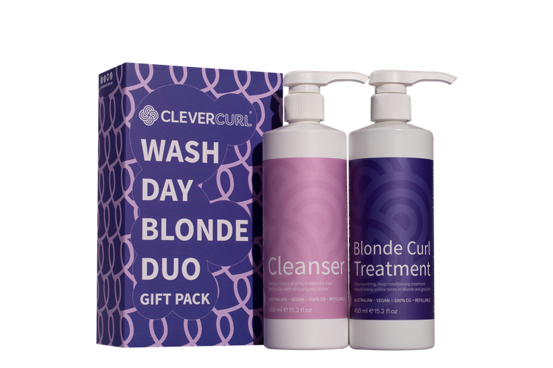 Clever Curl Wash Day Blonde Mother's Day Duo