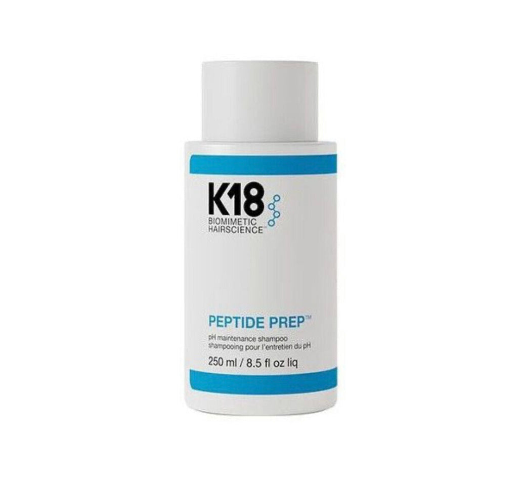 K18 Peptide Prep pH Maintenance Shampoo 250ml & Repair Mask 50ml Duo